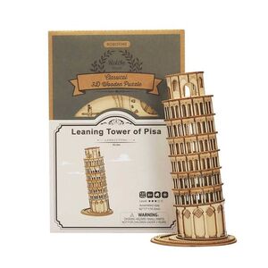 LEANING TOWER OF PISA (MODERN 3D WOODEN PUZZLE)