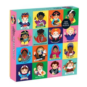 LITTLE FEMINIST 500 PIECE FAMILY PUZZLE