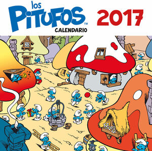 CALENDARIO 2017. LOS PITUFOS