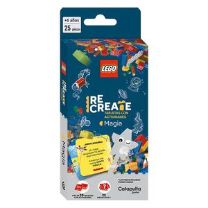 LEGO RECREATE MAGIA CONSTRUCCIÓN TARJETAS CON ACTI