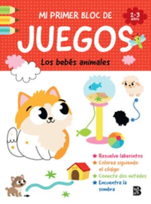 PRIMER BLOC JUEGOS BEBES ANIMALES