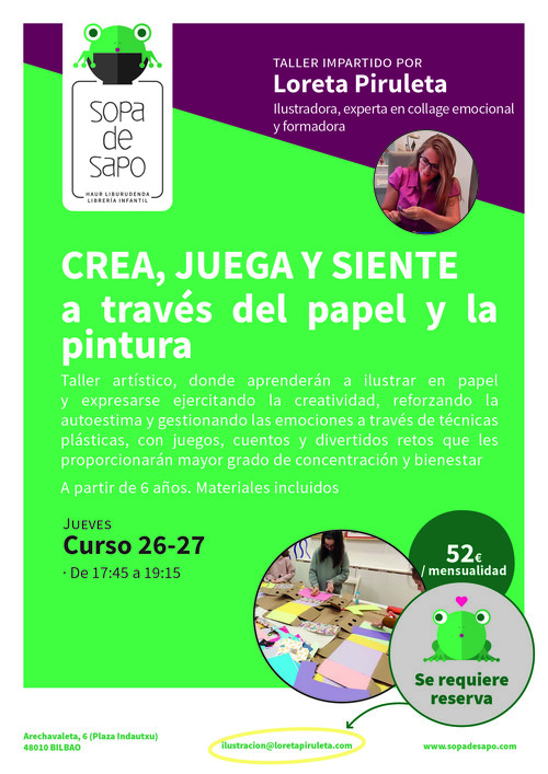 Taller artístico mensual