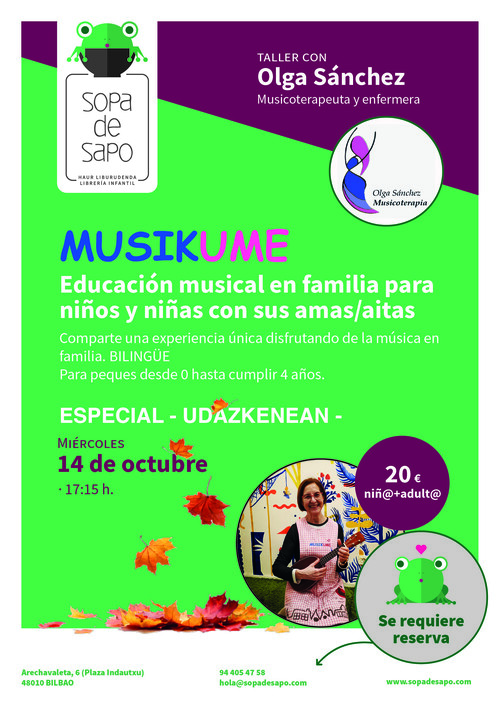 Musikume udazkenean