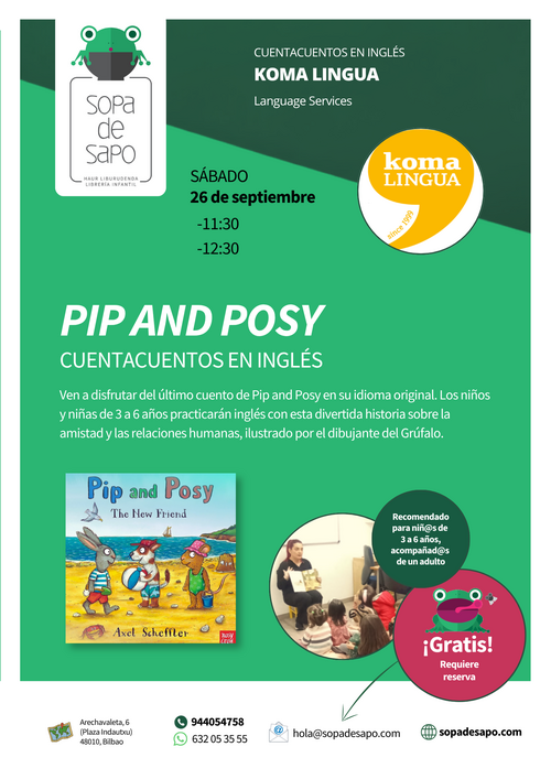 Cuentacuentos de Pip and Posy
