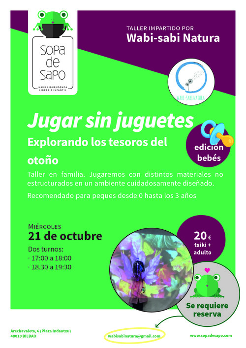 Jugar sin juguetes: Otoño