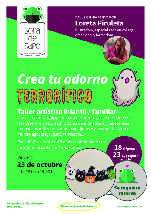 Crea tu adorno terrorífico