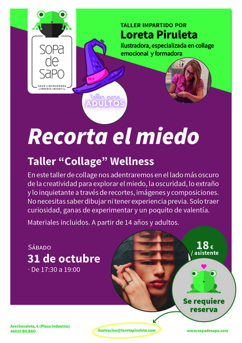 Recorta el miedo - Collage wellness